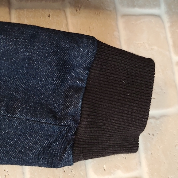 Mavi Indigo Move Women's Denim Hodded Mid-Long Parka Jacket ( Sz S/M) - Picture 11 of 11